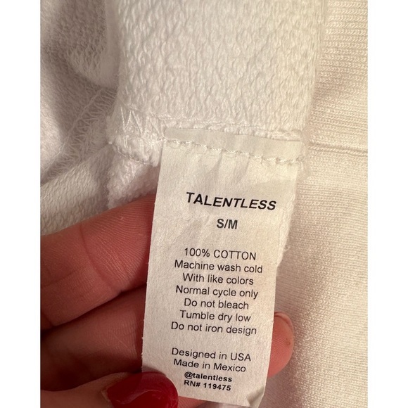 Talentless “Kim is my Lawyer” Sweatshirt. NWOT. Size S/M - Picture 8 of 9